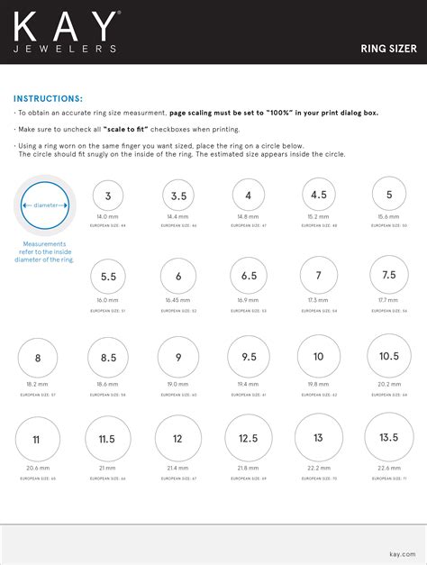 ring sizes pandora|pandora ring size chart conversion.